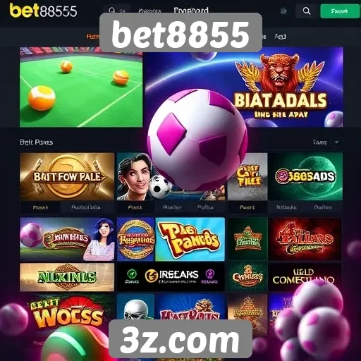 Bet8855 oferece uma variedade de jogos online