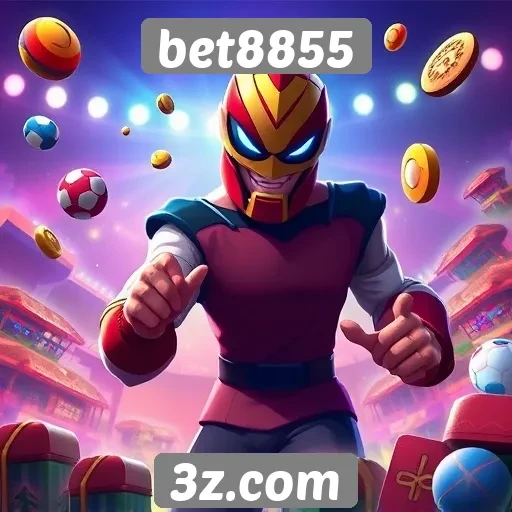 Análise da oferta de jogos no site bet8855
